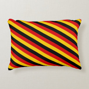 German Flag & Germany travel, holiday /sport fans Accent Pillow