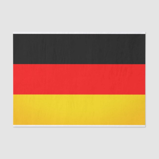 German Flag Gift Tissue Paper (Front)