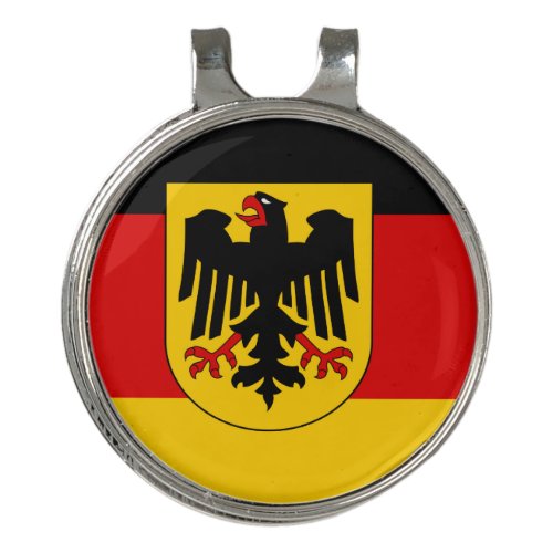 German flag golf hat clip