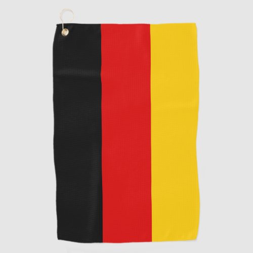 German Flag Golf Towel