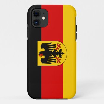 German Flag Iphone Case by cloudcover at Zazzle