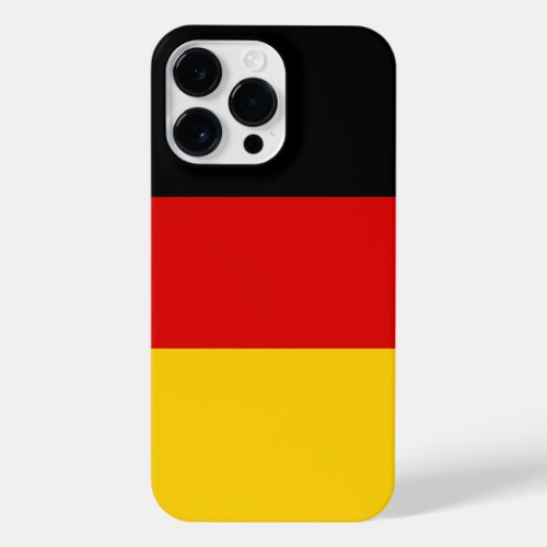 German flag iPhone 14 pro max case