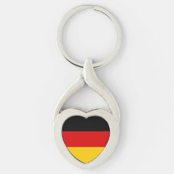 German Flag Keychain by topdivertntrend at Zazzle