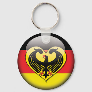 German Flag Keychain