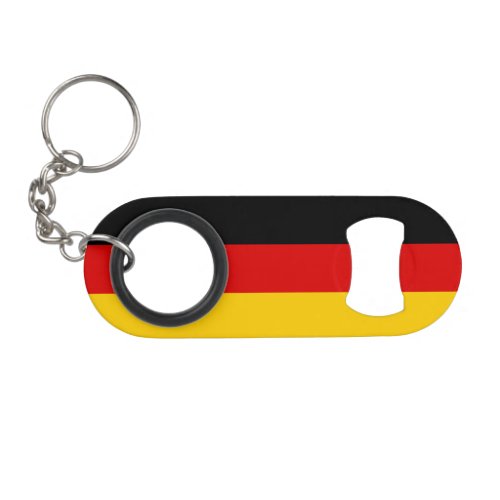German Flag Keychain Bottle Opener