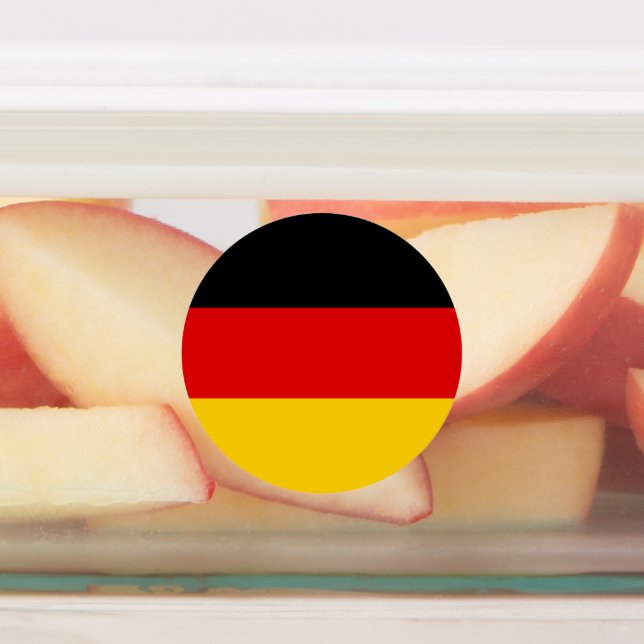German flag kids' labels (Affixed)