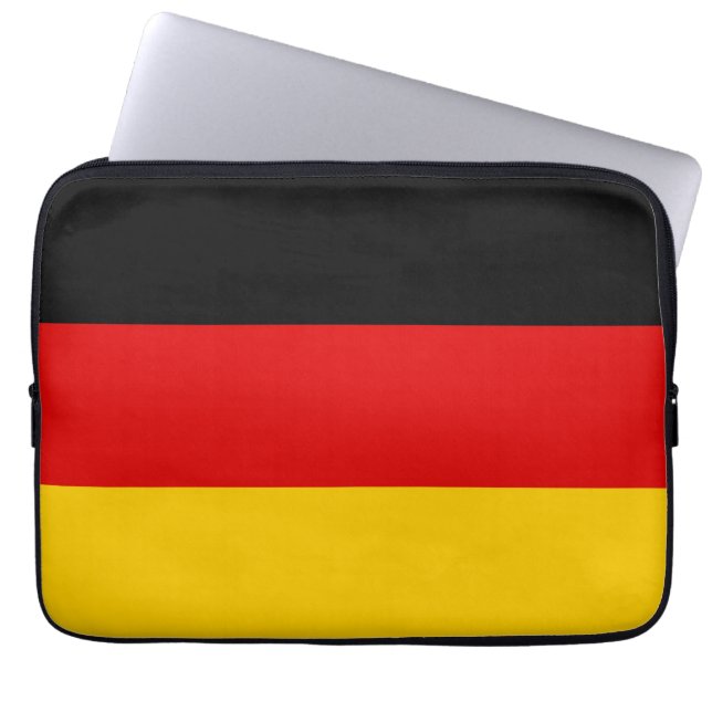 German flag laptop sleeve (Front)