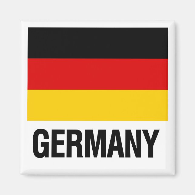 German Flag Magnet (Front)