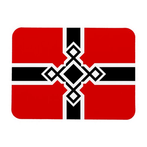 German Flag Magnet _ Rune Cross