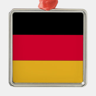 German Flag Metal Ornament