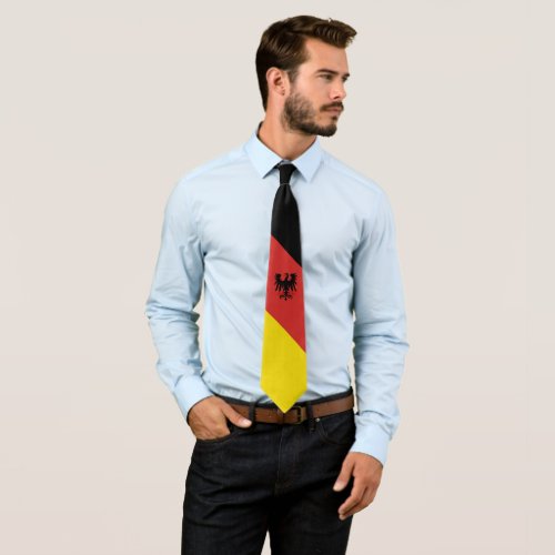 German flag neck tie