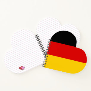 German flag notebook