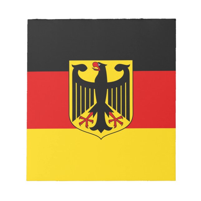 German Flag Notepad (Front)