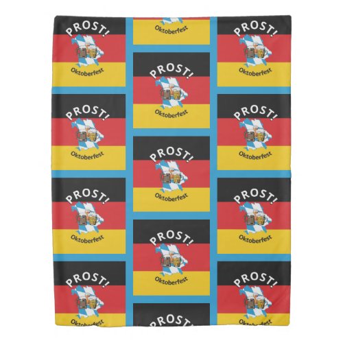 German Flag OKTOBERFEST Duvet Cover