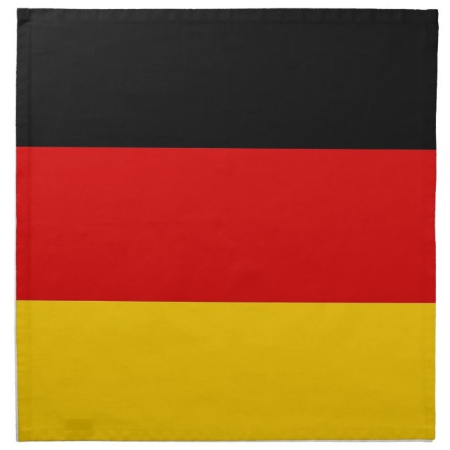 German Flag on MoJo Napkin (Front)