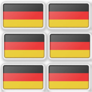 German Flag Pack Sticker