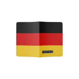 German Flag Passport Holder