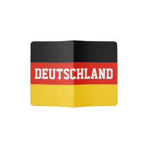 German flag passport holder   Germany pride