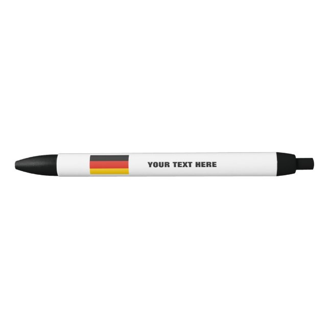 German flag pen with custom promo text for Germany (Front)