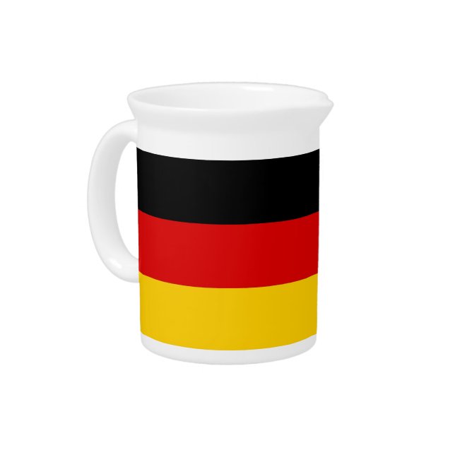 German Flag Pitcher (Left)
