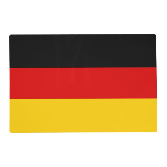 German flag placemat (Front)