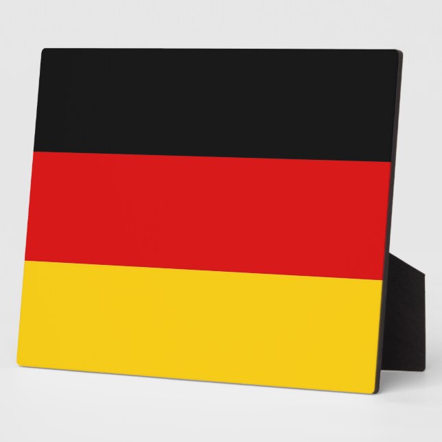 German Flag Plaque (Side)