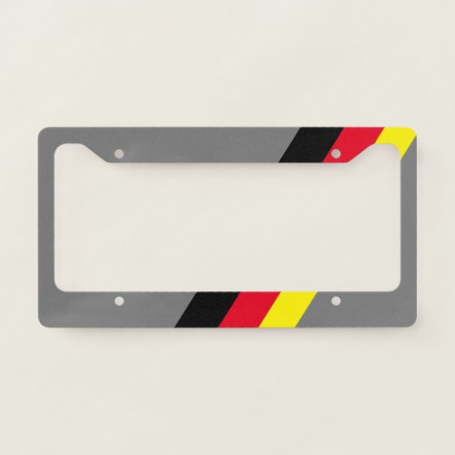 German Flag Plate Cover