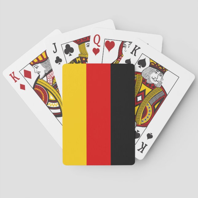 German Flag Poker Cards (Back)