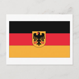 German Flag Postcard
