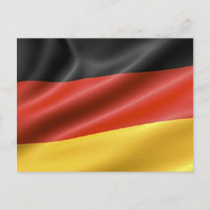 German Flag Postcard