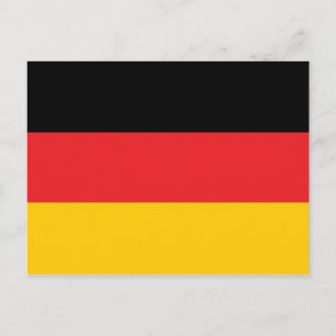 German flag postcard