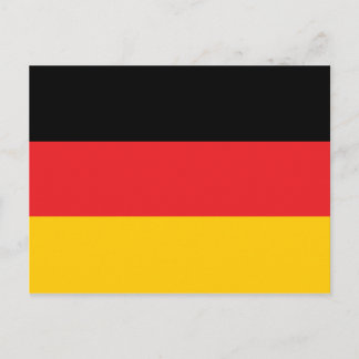 German flag postcard