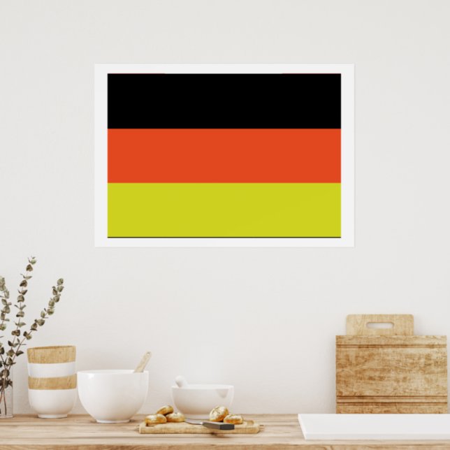 German Flag Poster (Kitchen)