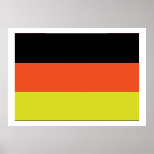 German Flag Poster (Front)