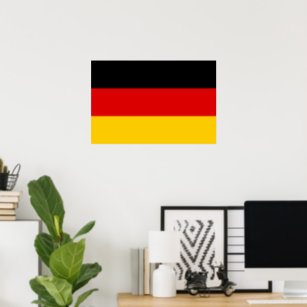 German flag poster