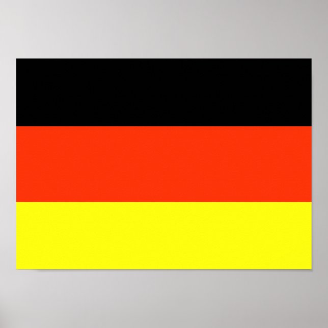 German Flag Poster (Front)