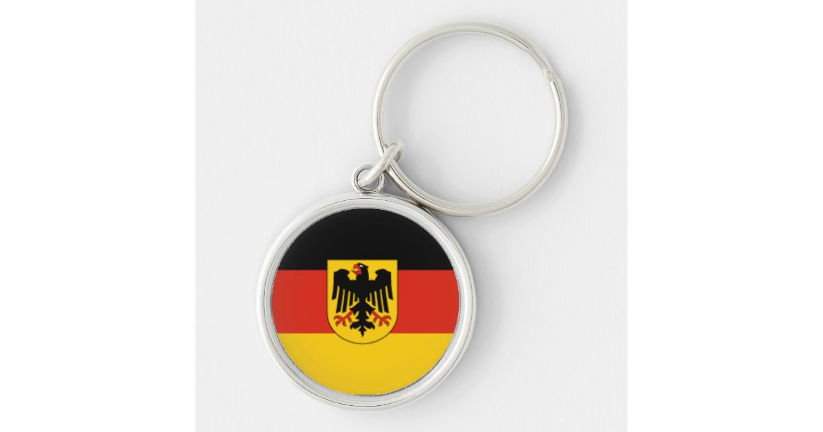 German flag premium keychain