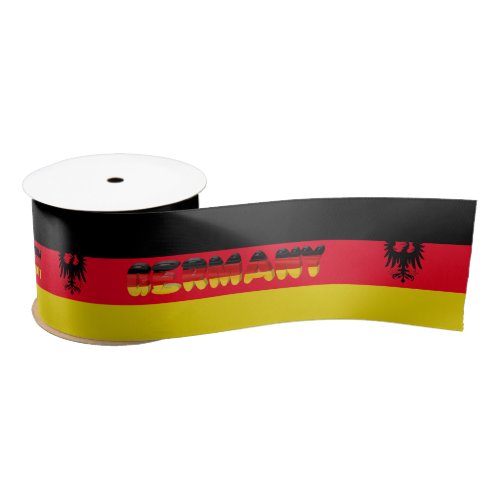 German flag satin ribbon