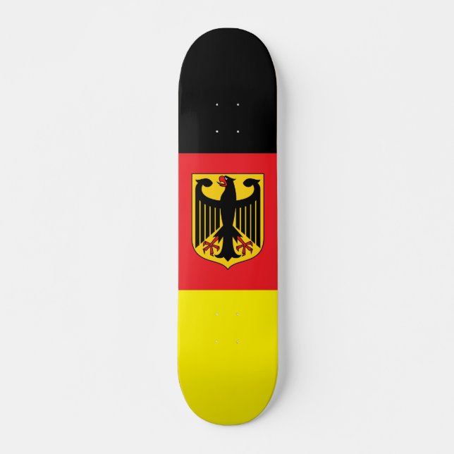 German Flag Skateboard (Front)