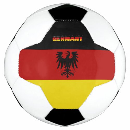 German flag soccer ball