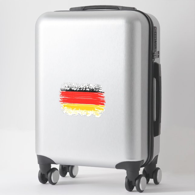 German flag sticker (Suitcase)
