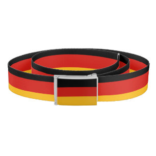 GERMAN FLAG stripes + your ideas Belt