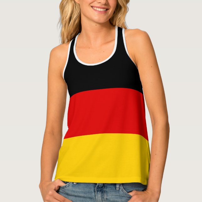 German flag tank top (Front)
