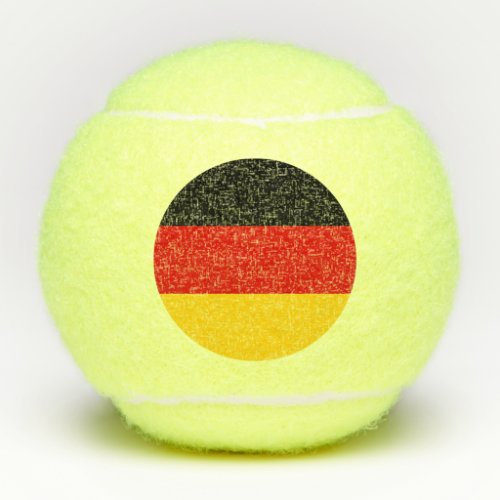 German Flag Tennis Balls
