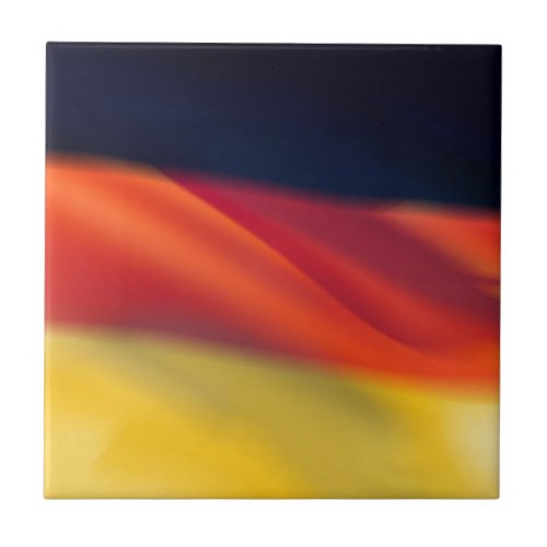 German Flag Tile