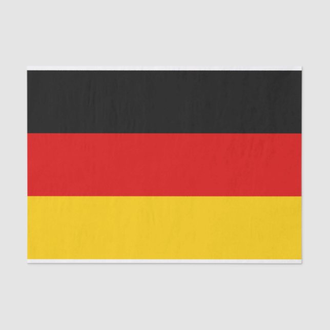 German Flag Tissue Paper (Front)
