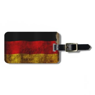 German Flag - Vintage Bag Tags