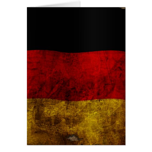German Flag - Vintage Cards (Front)