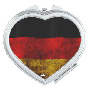 German Flag - Vintage... Compact Mirror
