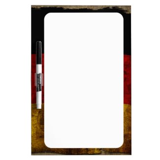 German Flag - Vintage Dry-Erase Board